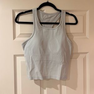 Lululemon ebb to street crop tank